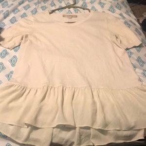 ⭐️LOFT Ruffle top Free with a $10 purchase